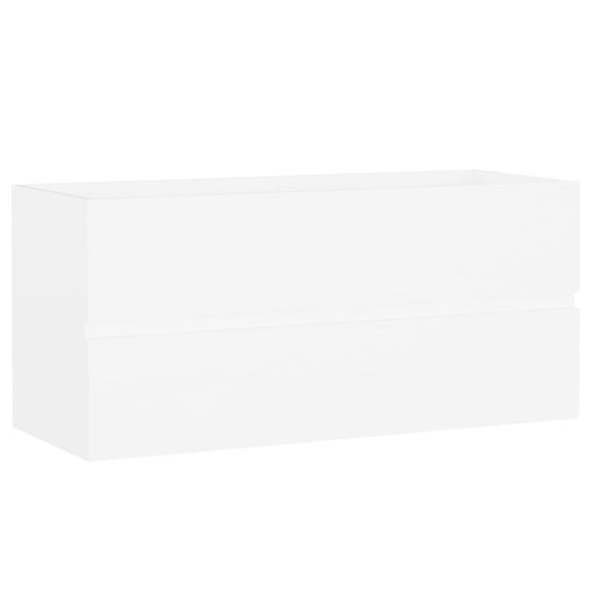 Szafka pod umywalkę, 100x38,5x45 cm, biała / AAALOE Inna marka