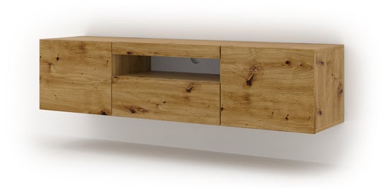 Szafka RTV AURA 150 uniwersalna dąb artisan BIM Furniture