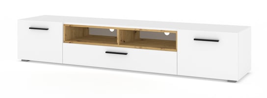 Szafka RTV komoda ANETTE 198 cm biały artisan BIM Furniture