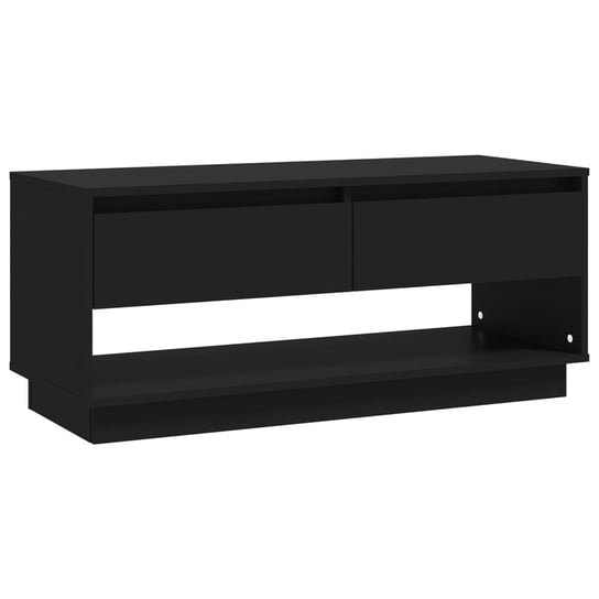 Szafka TV niska czarna 102x41x44 cm Zakito Home