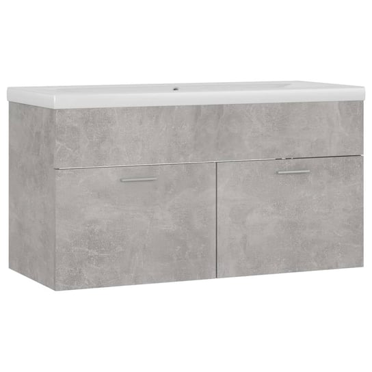 Szafka z umywalką betonowa 90x38,5x46 cm, biała ce Zakito Europe