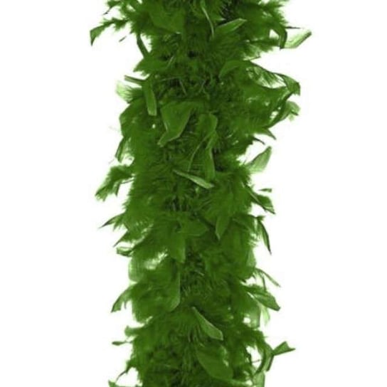 Szal Boa, zielony, 180 cm, 1 sztuka GoDan