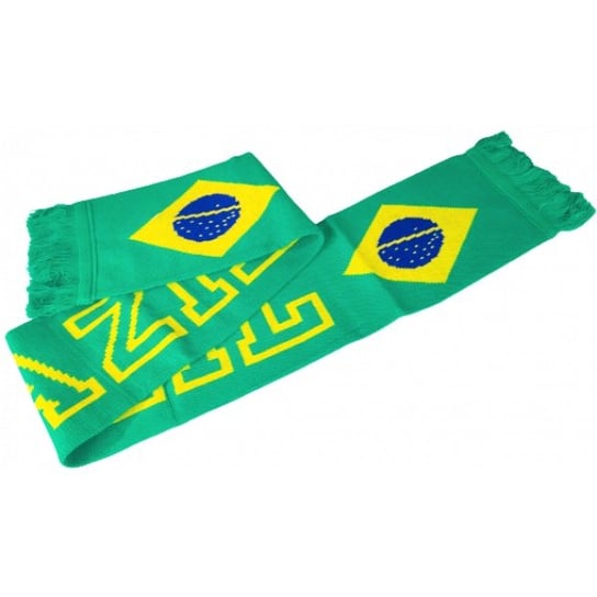 Szalik kibica Fan scarf Brazylia Brasil 120x17cm Inna marka