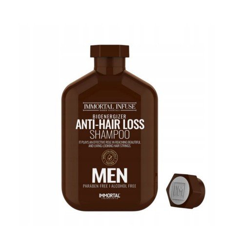 Szampon dla mężczyzn Anti-Hair Loss IMMORTAL 500ml – przeciw wypadaniu włosów Immortal