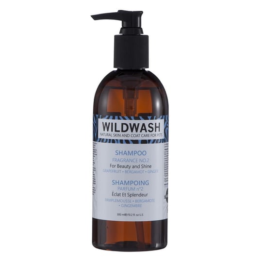 Szampon dla psa nadający piękno i połysk WildWash Pro zapach nr 2  (300 ml koncentrat) Wildwash UK