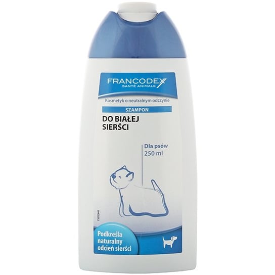 Szampon do białej sierści dla psów FRANCODEX, 250 ml . Francodex