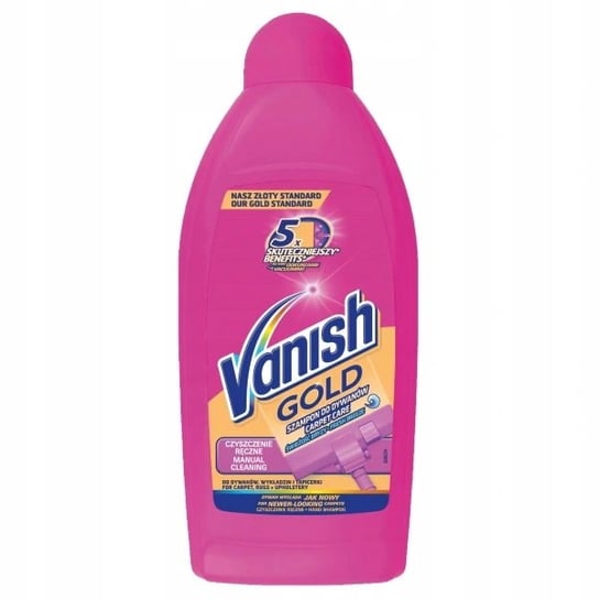 Szampon do dużych powierzchni dywanów 3w1 VANISH Clean&Fresh Pranie ręczne, 500 ml Vanish