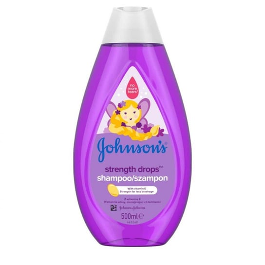 Szampon do włosów dla dzieci Johnsons Strenght Drops 500ml 500 ml Johnson