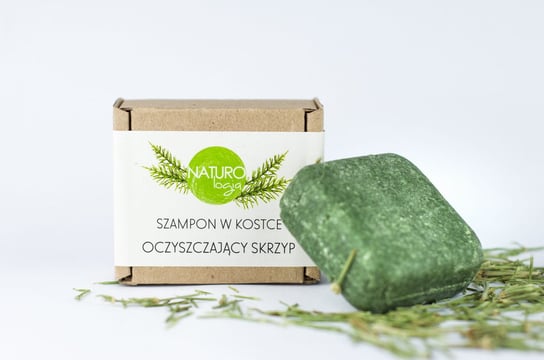 Szampon do włosów w kostce SKRZYP ZERO WASTE EKO Naturologia Naturologia