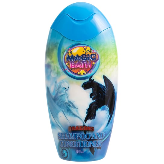 Szampon i odżywka do włosów dla dzieci 2w1/ EP Line Magic Bath Dragons Shampoo & Conditioner (200 ml) Inna marka
