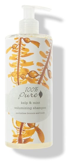 Szampon nadający objętość – 100% Pure Kelp & Mint Volumizing Shampoo Big 100% Pure