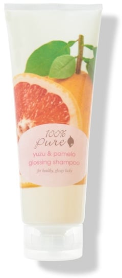 Szampon nawilżający  – 100% Pure Yuzu & Pomelo Glossing Shampoo 100% Pure