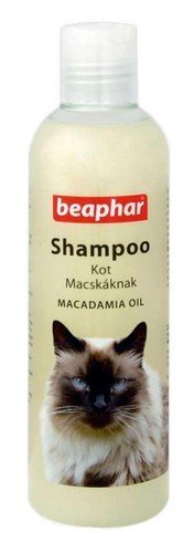 Szampon z olejkiem makadamia dla kota BEAPHAR, 250 ml. Beaphar