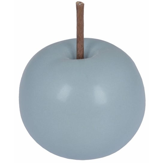 Szara dekoracja ceramiczna - matowe jabłko Manza 10,5 cm Duwen