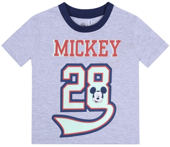 Szara koszulka/t-shirt z numerem 28 Myszka Mickey DISNEY 3 lata 98 cm Disney