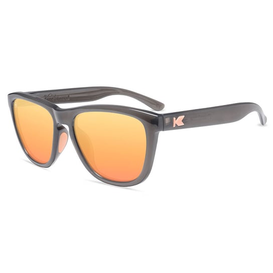 Szare okulary przeciwsłoneczne lustrzanki Premiums Sport Knockaround