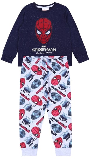 Szaro-Granatowa Piżama Spider-Man Marvel Marvel