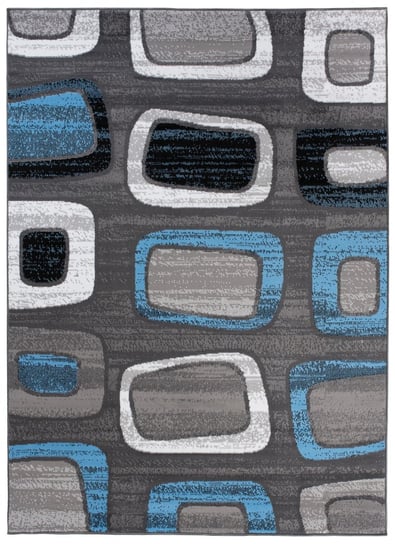 Szary dywan nowoczesny T965B DARK GRAY MAYA PP EYM (1.60*2.30) CARPETPOL