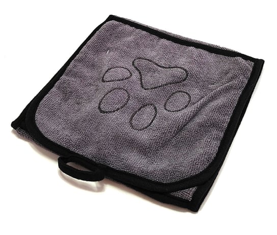 Szary ręcznik z mikrofibry dla psa. 65 x 23 cm Inny producent
