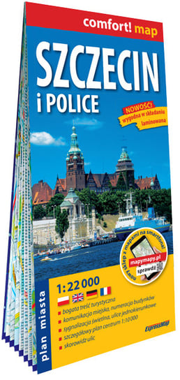 Szczecin i Police. Plan miasta 1:22 000 Opracowanie zbiorowe