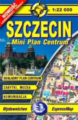 Szczecin. Mini Plan Centrum Expressmap Polska Sp. z o.o.