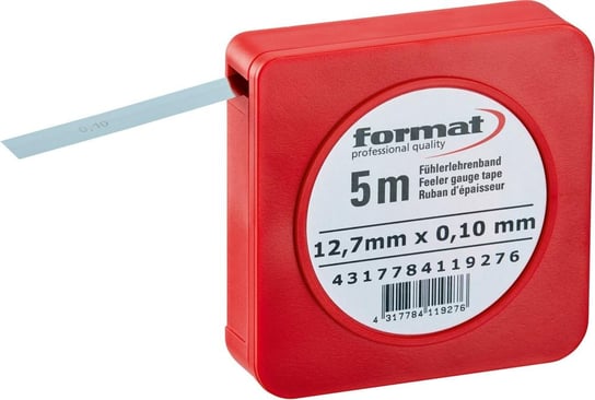 Szczelinomierz taśmowy 0,10mm FORMAT Format