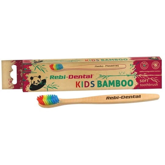 Szczoteczka do zębów dla dzieci Kids Bamboo, Rebi-Dental Rebi-Dental