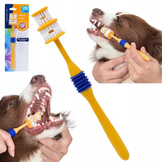 SZCZOTECZKA do zębów dla psa profesjonalna na świeży oddech i zdrowe zęby Inna marka