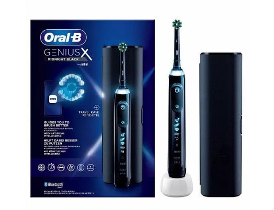 Szczoteczka elektryczna ORAL-B Genius X Midnight Black z Bluetooth Oral-B