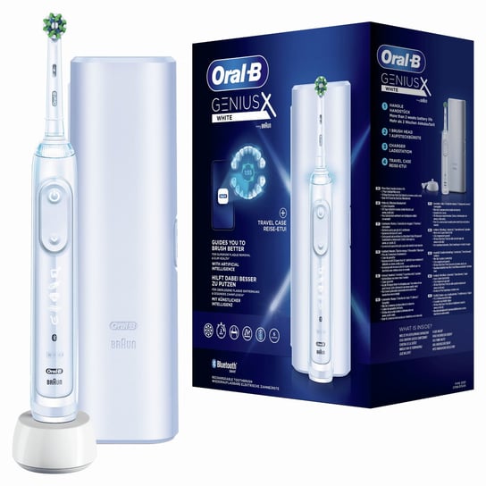 Szczoteczka elektryczna ORAL-B Genius X White z Bluetooth Oral-B