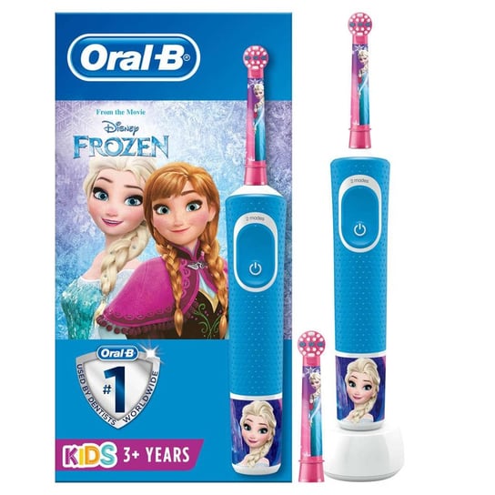 Szczoteczka elektryczna ORAL-B Kids 3+ Frozen niebieska Oral-B