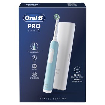 Szczoteczka elektryczna Oral-B Pro 1 niebieska + etui Oral-B