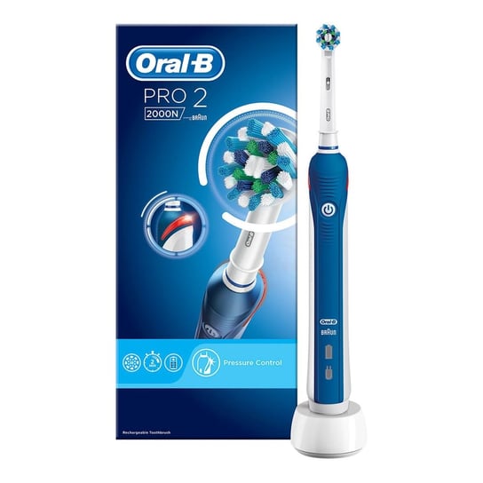 Szczoteczka elektryczna ORAL-B Pro 2 2000N Blue Oral-B