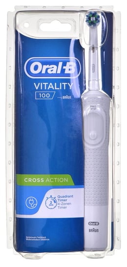 Szczoteczka elektryczna ORAL-B Vitality 100 CrossAction biała Oral-B