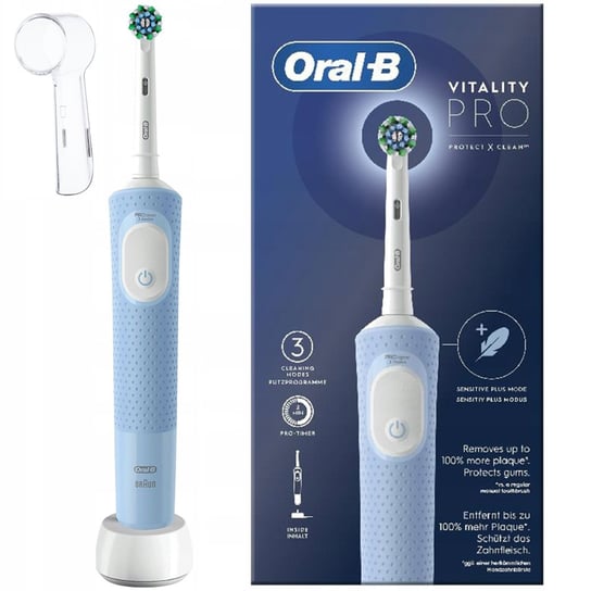 Szczoteczka elektryczna Oral-B Vitality Pro D103 Blue + osłonka Oral-B