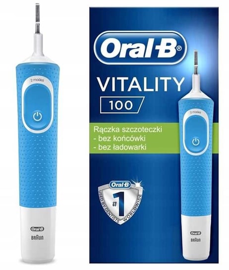 SZCZOTECZKA ELEKTRYCZNA RĄCZKA ORAL-B VITALITY 100 niebieska Oral-B