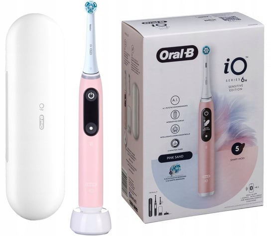 Szczoteczka magnetyczna ORAL B iO 6 Pink Oral-B
