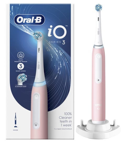 Szczoteczka magnetyczna ORAL-B iO3 Blush Pink Oral-B