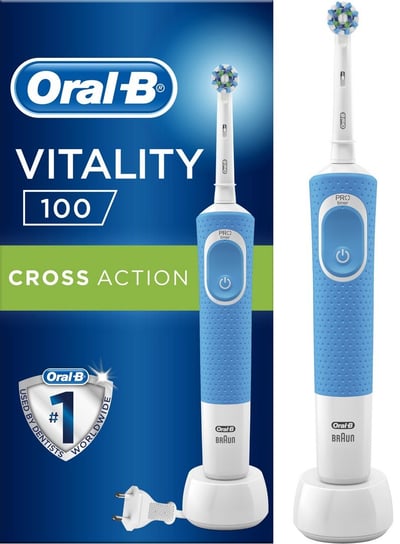 Szczoteczka rotacyjna ORAL B Vitality D100 CrossAction Blue Oral-B