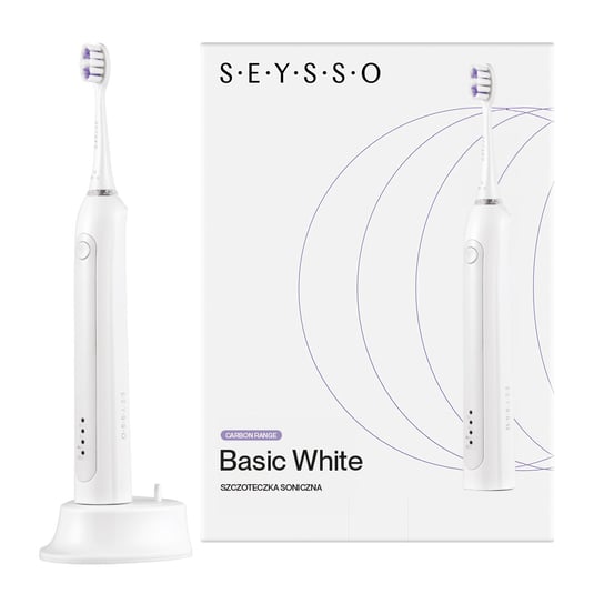 Szczoteczka soniczna SEYSSO Carbon Basic White Seysso
