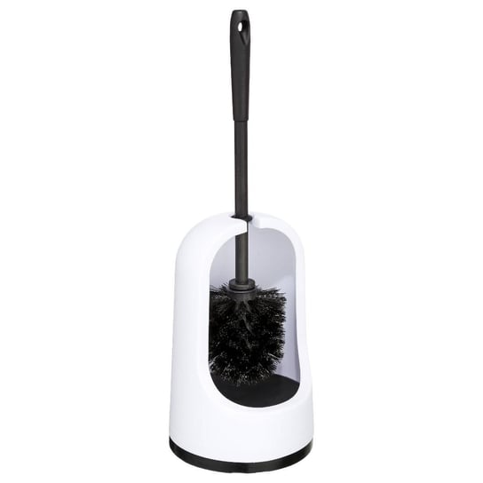 Szczotka do wc ze stojakiem, biało-czarna 5five Simple Smart