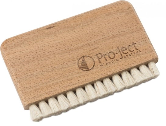 Szczotka Z Koziego Włosia Z Drewnianą Rączką Do Czyszczenia Na Mokro Płyt Lp Pro-Ject Vc-S Brush - Wood Pro-Ject