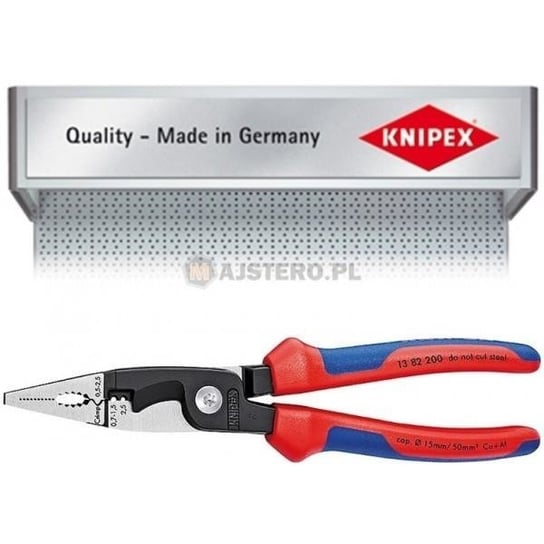 Szczypce do instalacji dla elektryków KNIPEX 13 82 200 Knipex