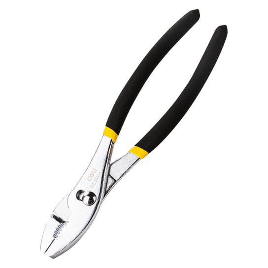 Szczypce do połączeń ślizgowych Deli Tools EDL25510, 10'' (czarno-żółte) Deli Tools