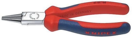 Szczypce okrągle,chromow. rękoj.powlekane PVC 160mm KNIPEX Knipex