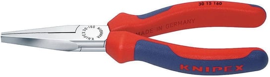 Szczypce płas.wydluz. ksztalt 1,z rękojeściąmi powlekanymi PVC 160mm KNIPEX Knipex