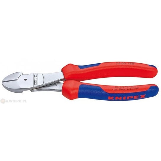 Szczypce tnące boczne o zwiększonym przełożeniu Knipex 74 05 160-180-200-250 Knipex