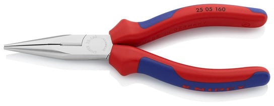 Szczypce tnące półokrągłe 160mm (radiowe) chromowane 25 05 160 KNIPEX Knipex