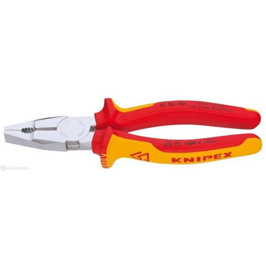 Szczypce uniwersalne / kombinerki izolowane Knipex 01 06 160-190 Knipex