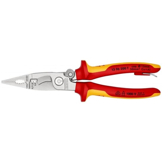 Szczypce wielofunkcyjne Knipex 50mm2 13 96 200 T 1613892 Knipex